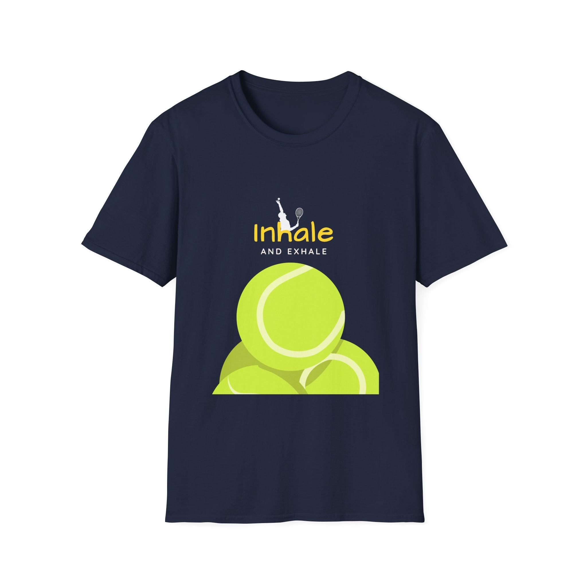 Inhale and Exhale Tennis T-Shirt