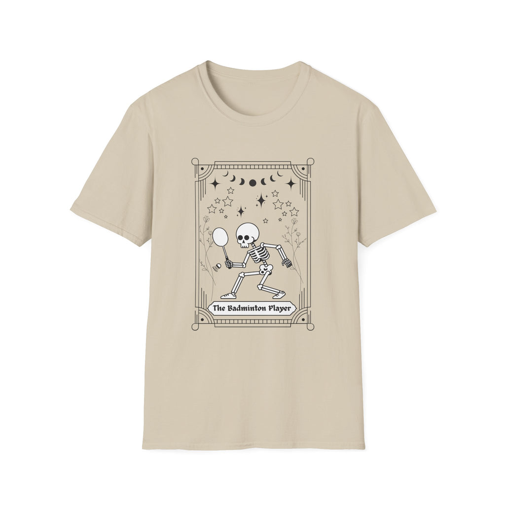 The Badminton Player Tarot Card T-shirt