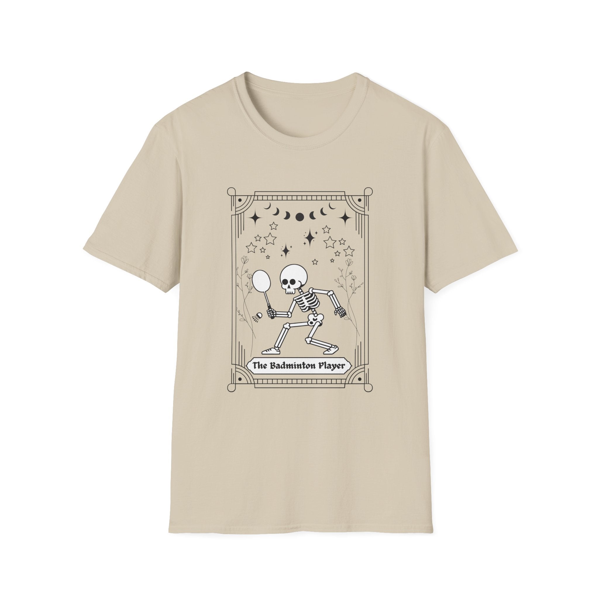The Badminton Player Tarot Card T-shirt