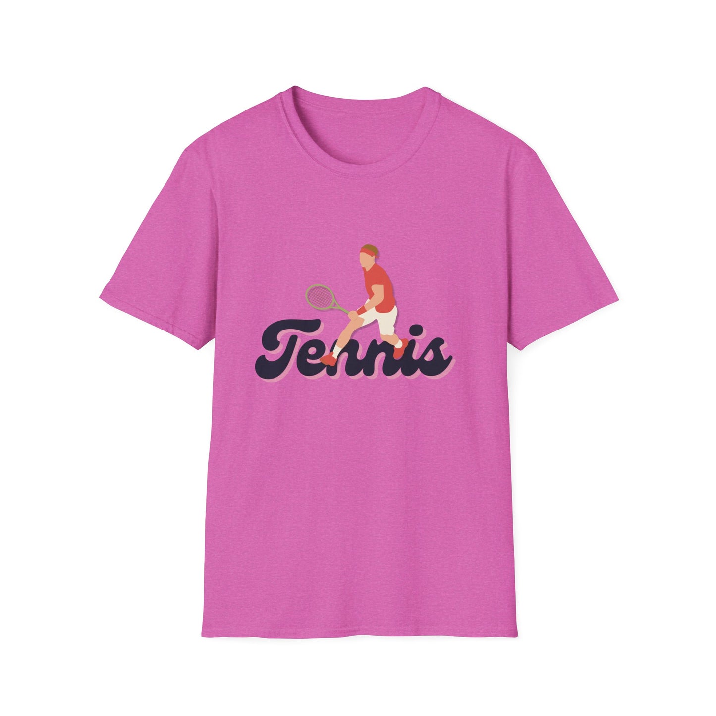 Tennis Male Player T-Shirt