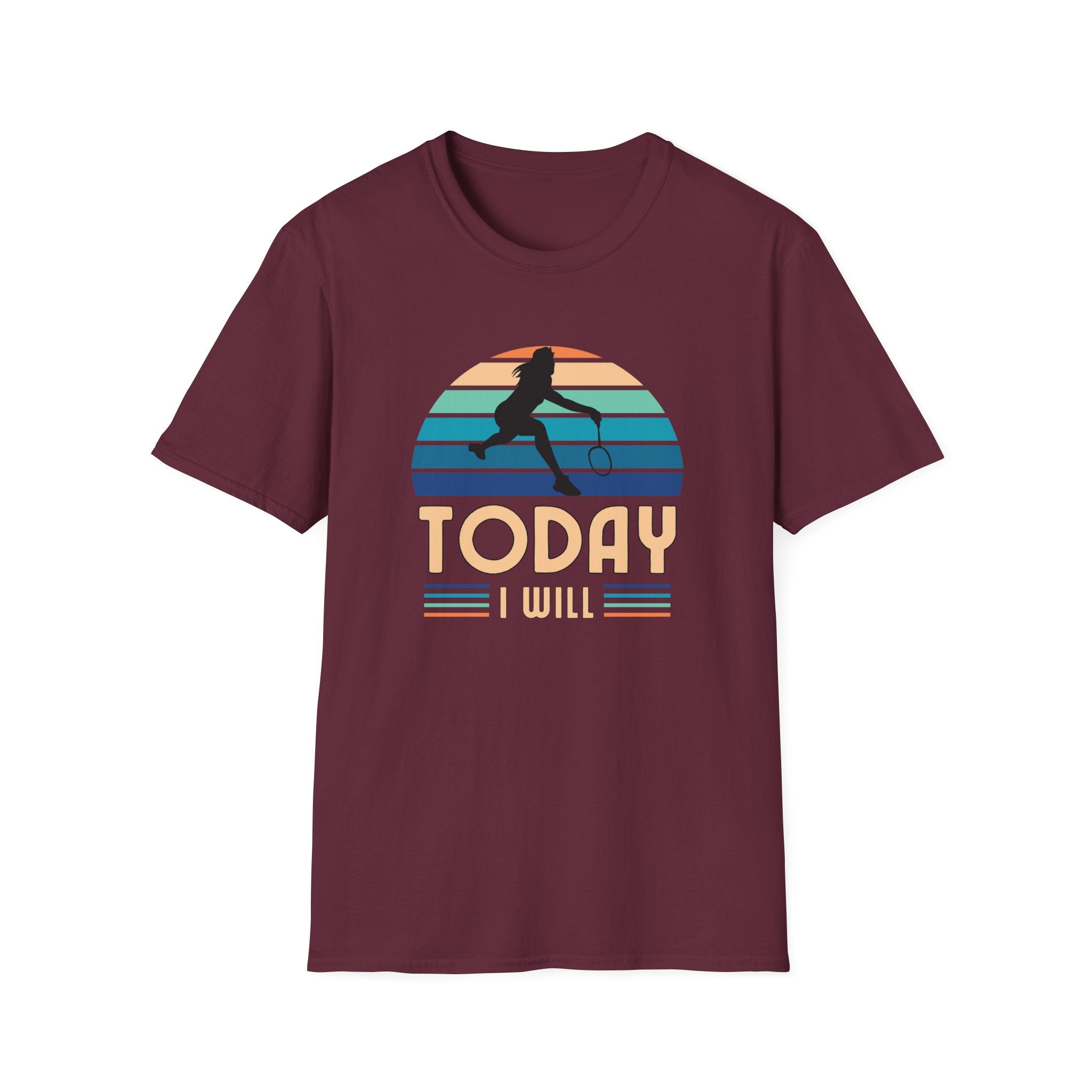 Badminton - Today I Will (Female) T-Shirt