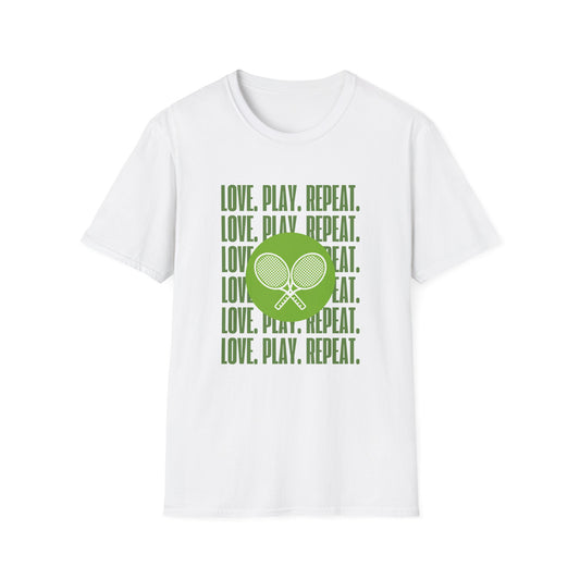 Love. Play. Repeat Tennis T-shirt