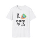 Badminton Love (with Shuttle) T-Shirt