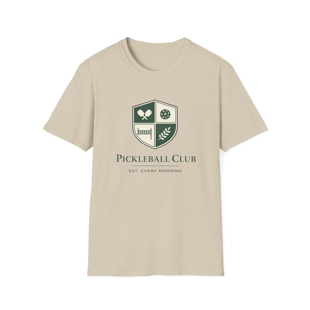 Pickleball Club Est. Every Morning T-Shirt