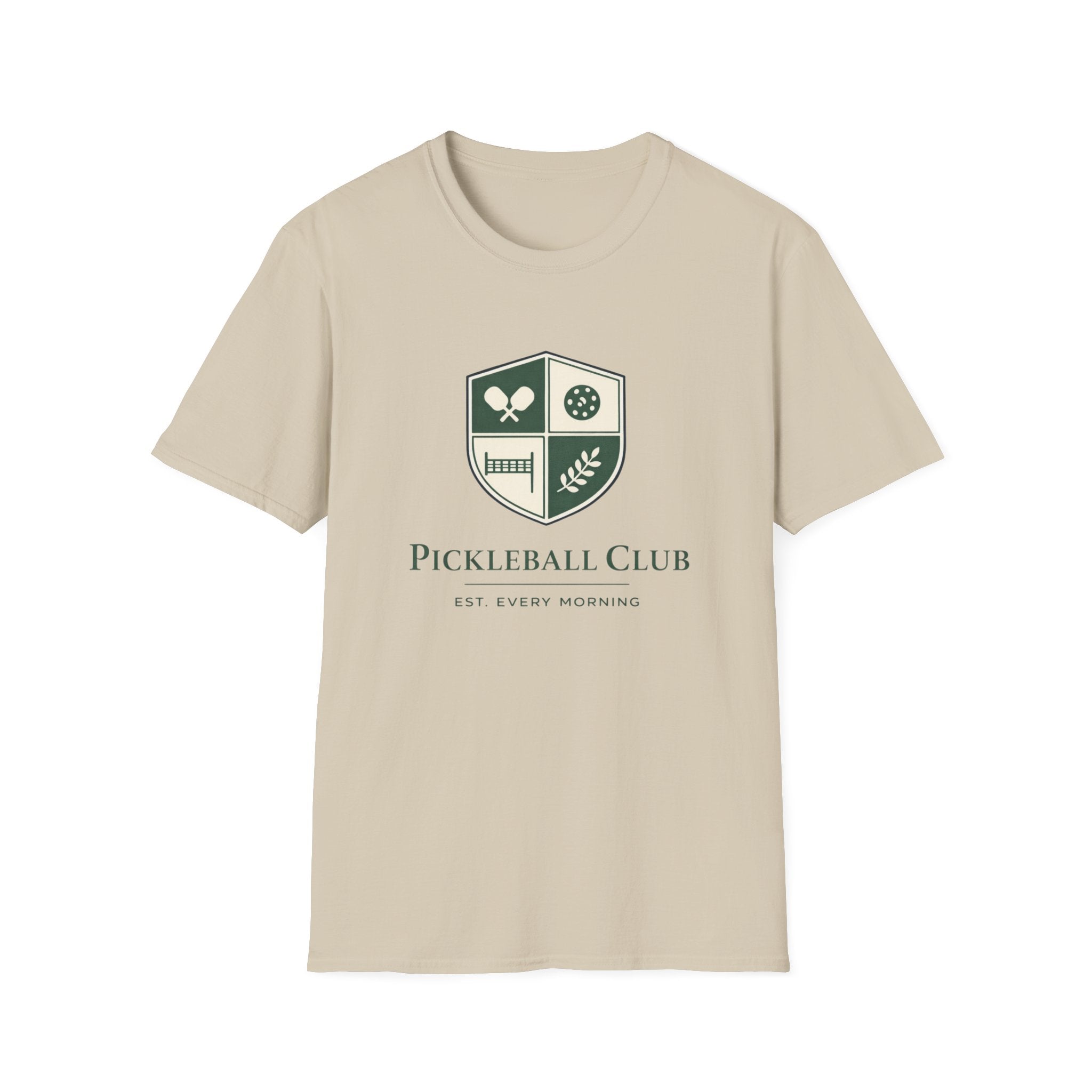Pickleball Club Est. Every Morning T-Shirt