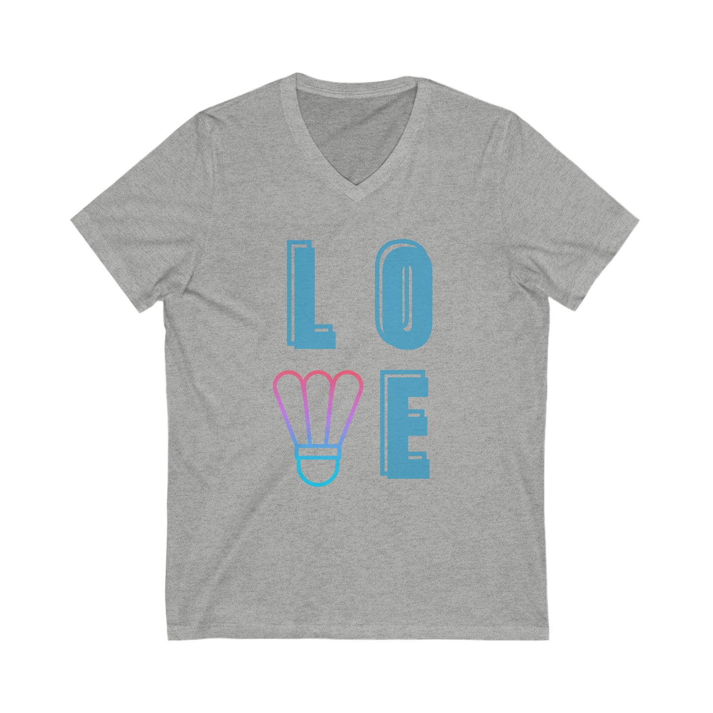 (Badminton) Love -Choose from a V-Neck or Hoodie!