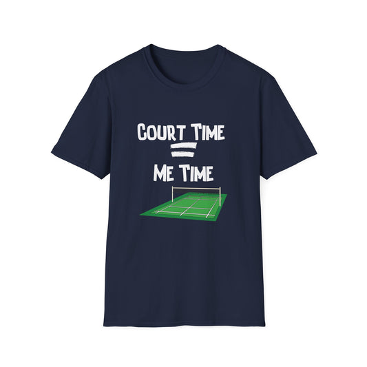 Badminton Court Time = Me Time T-Shirt