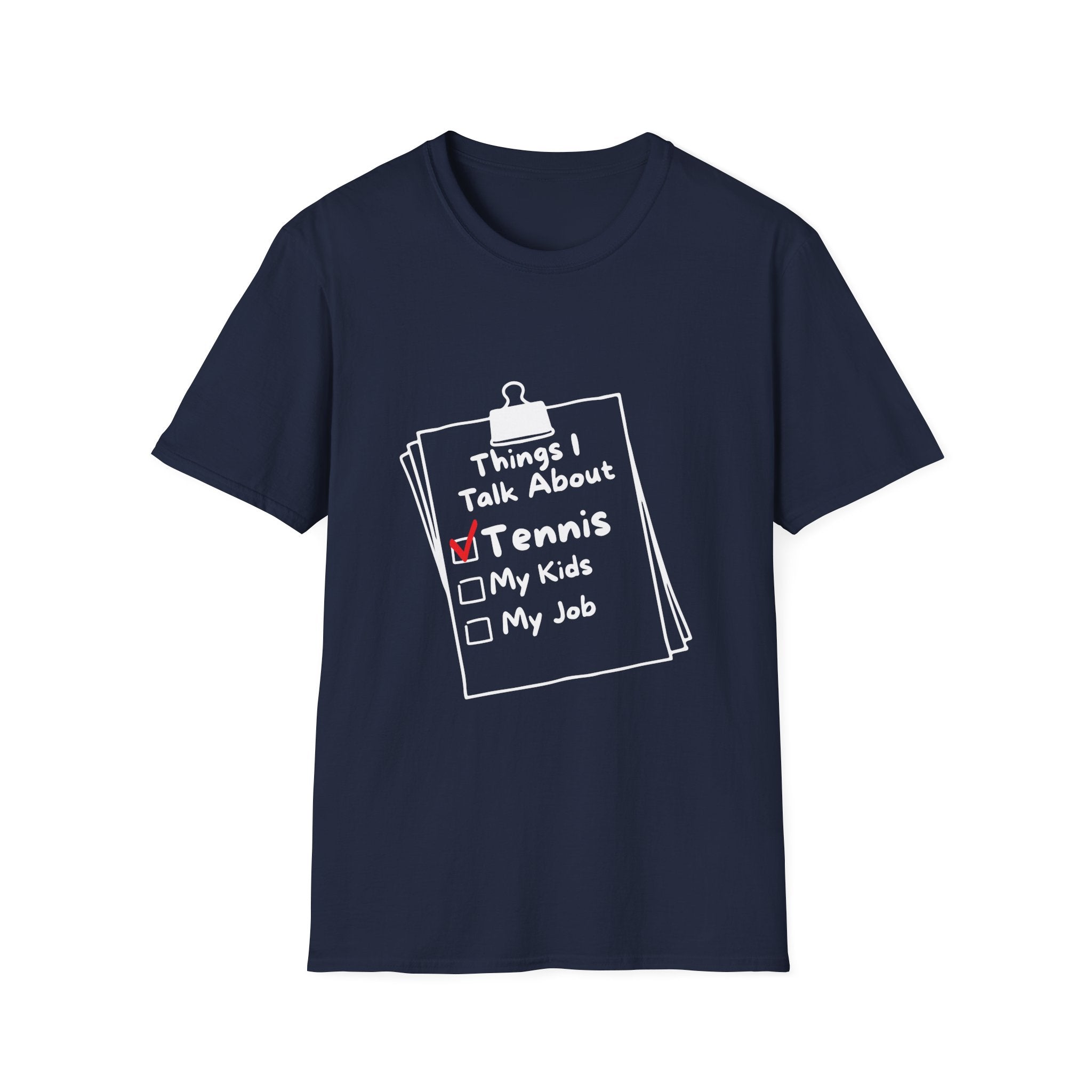 Things I Talk About: Tennis T-Shirt