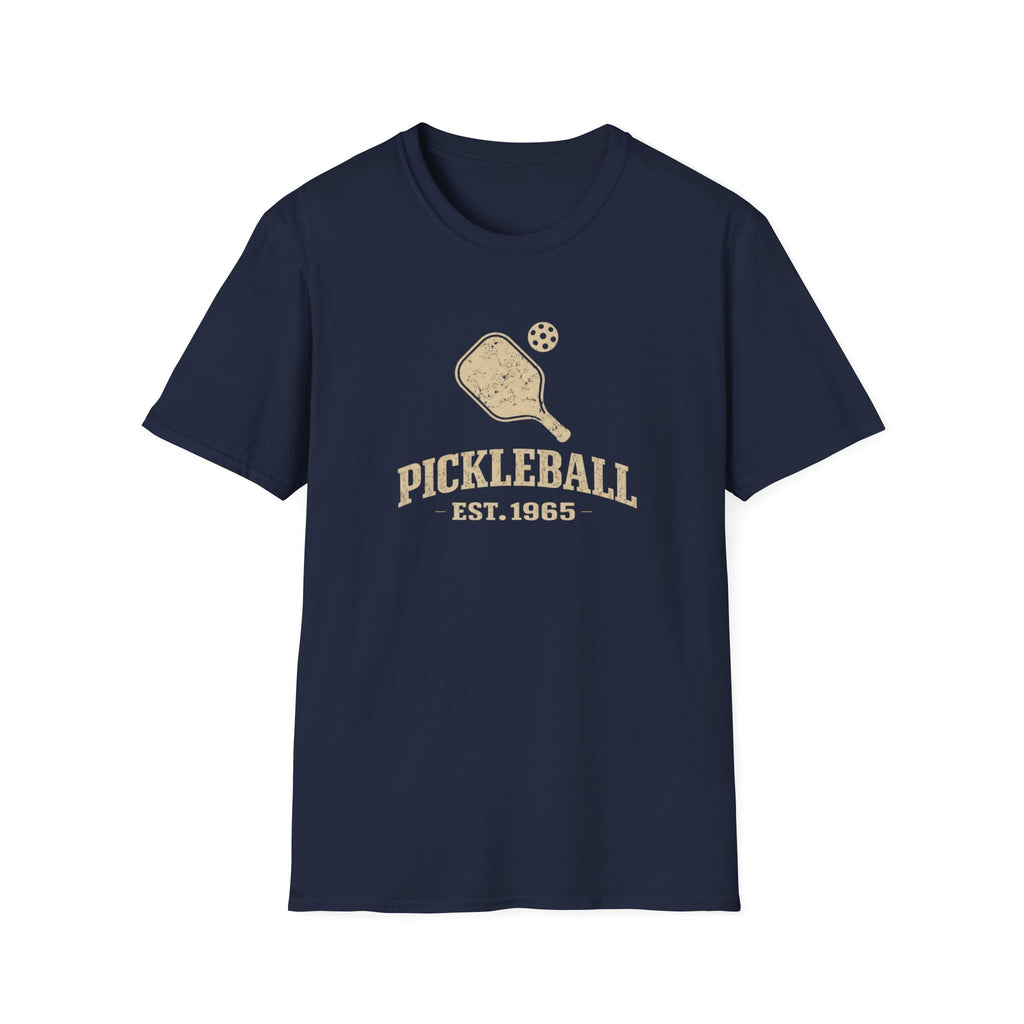 Pickleball Est 1965 with Paddle T-Shirt