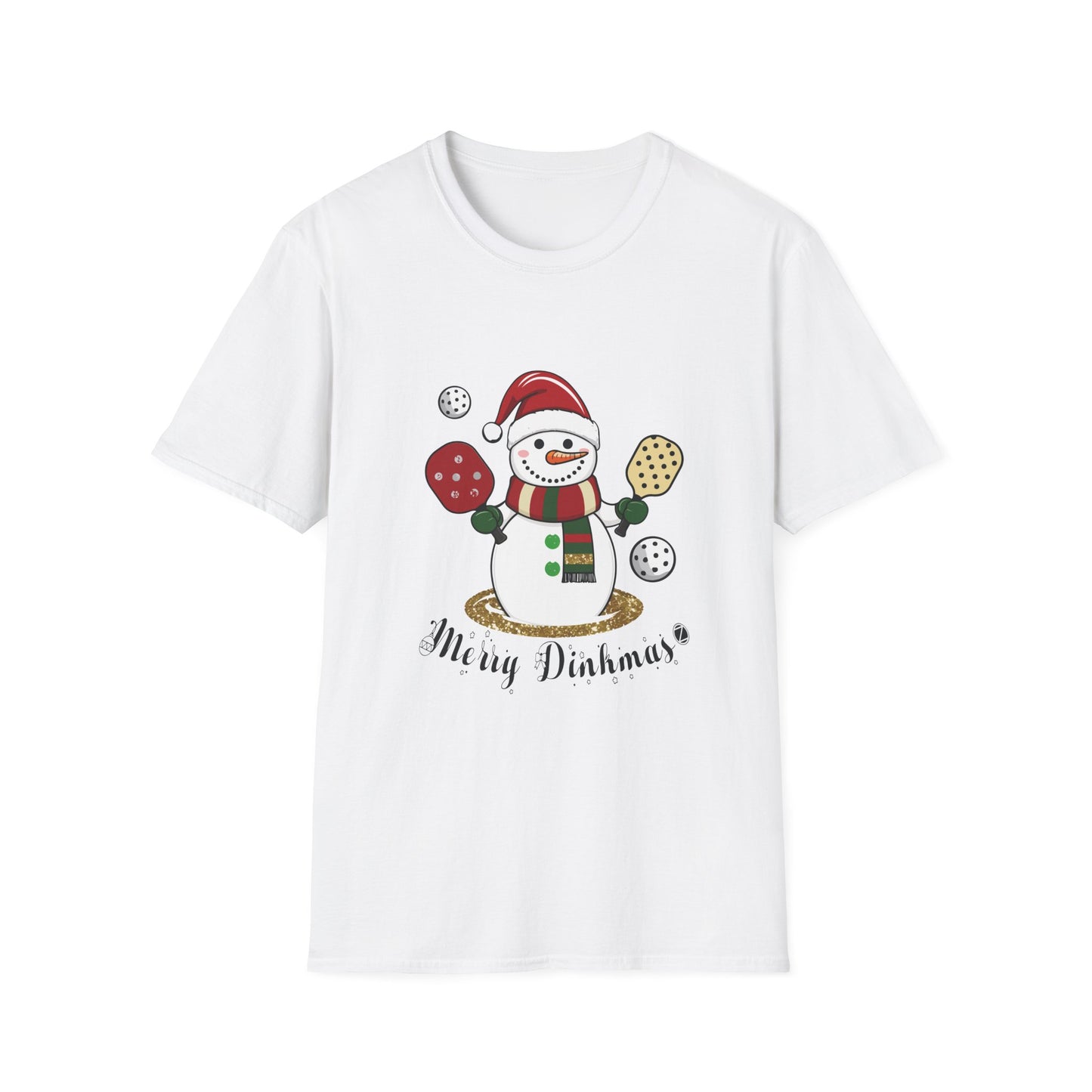 Merry Dinkmas Snowman T-Shirt