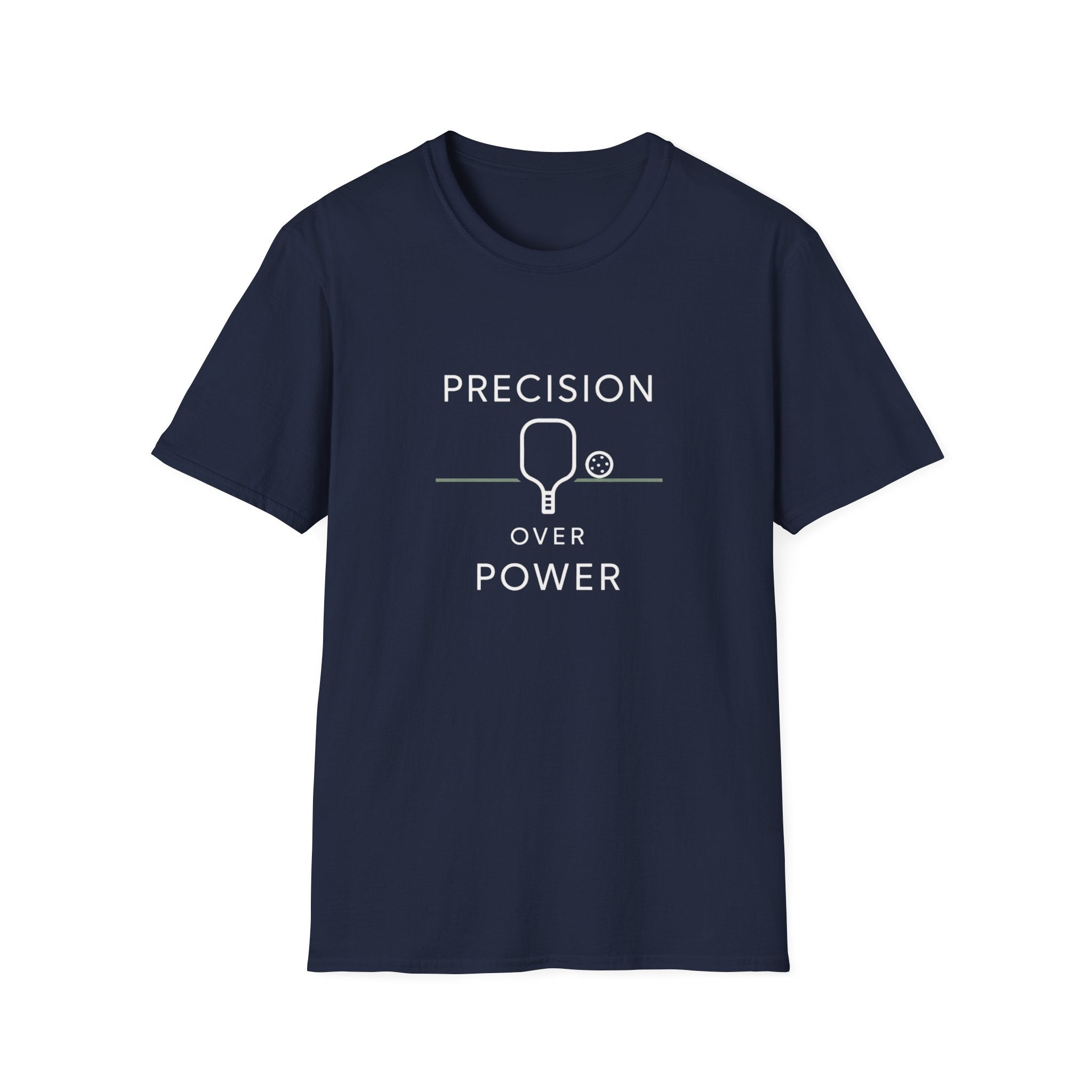 Precision Over Power Pickleball T-Shirt
