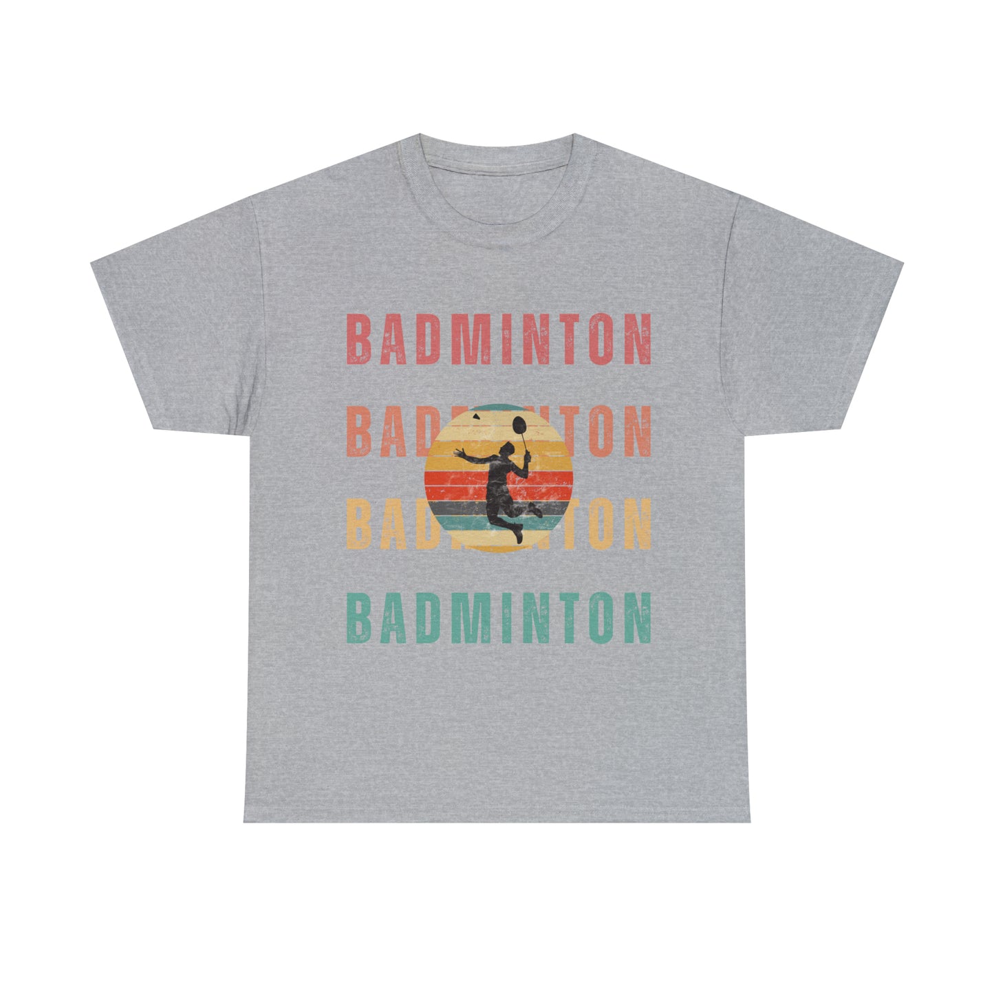 Retro Badminton Cotton Tee