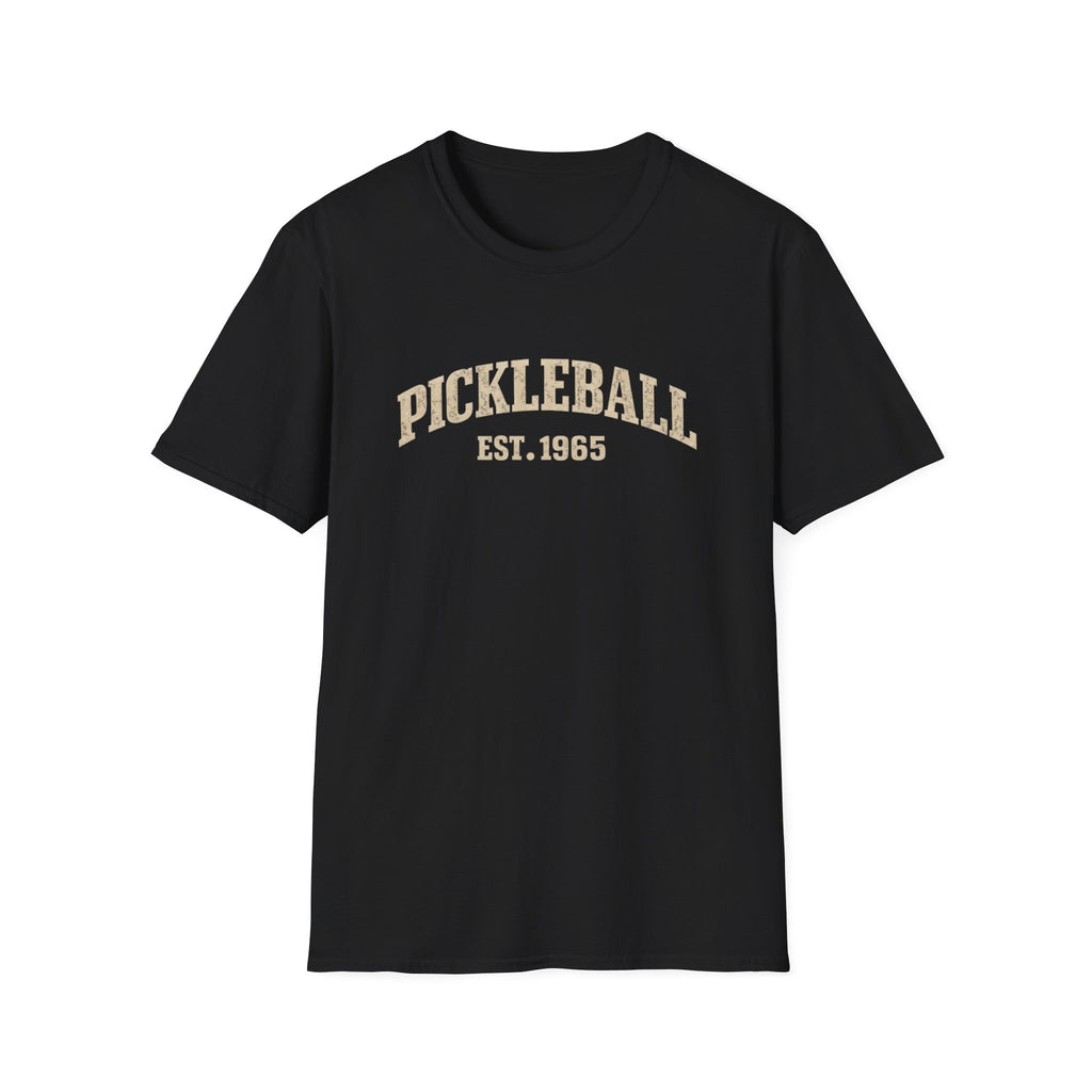 Pickleball Est 1965 Typography T-Shirt
