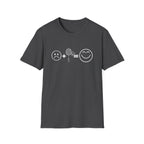 Sad + Badminton = Happy! T-Shirt