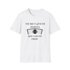 The Net Giveth Points and Taketh Pride Tennis T-Shirt
