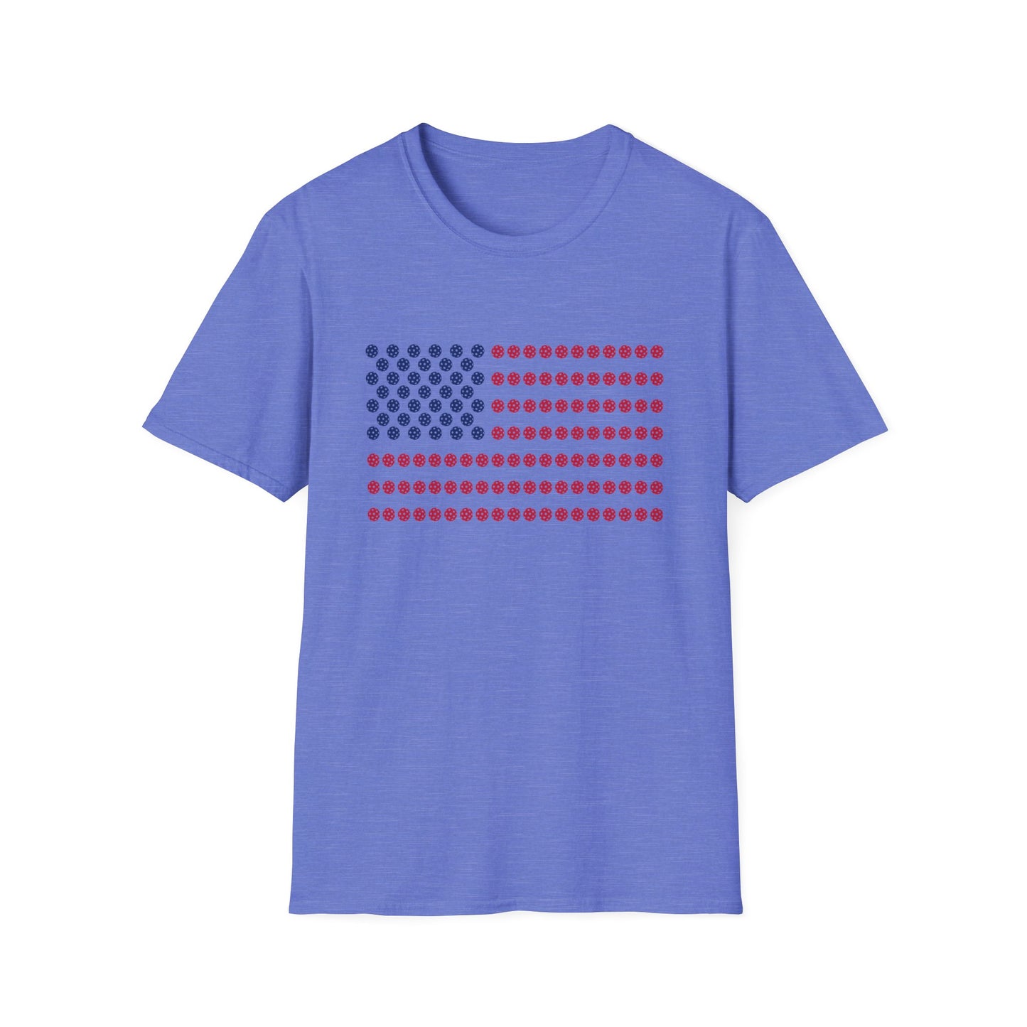 American Flag Pickleball T-Shirt