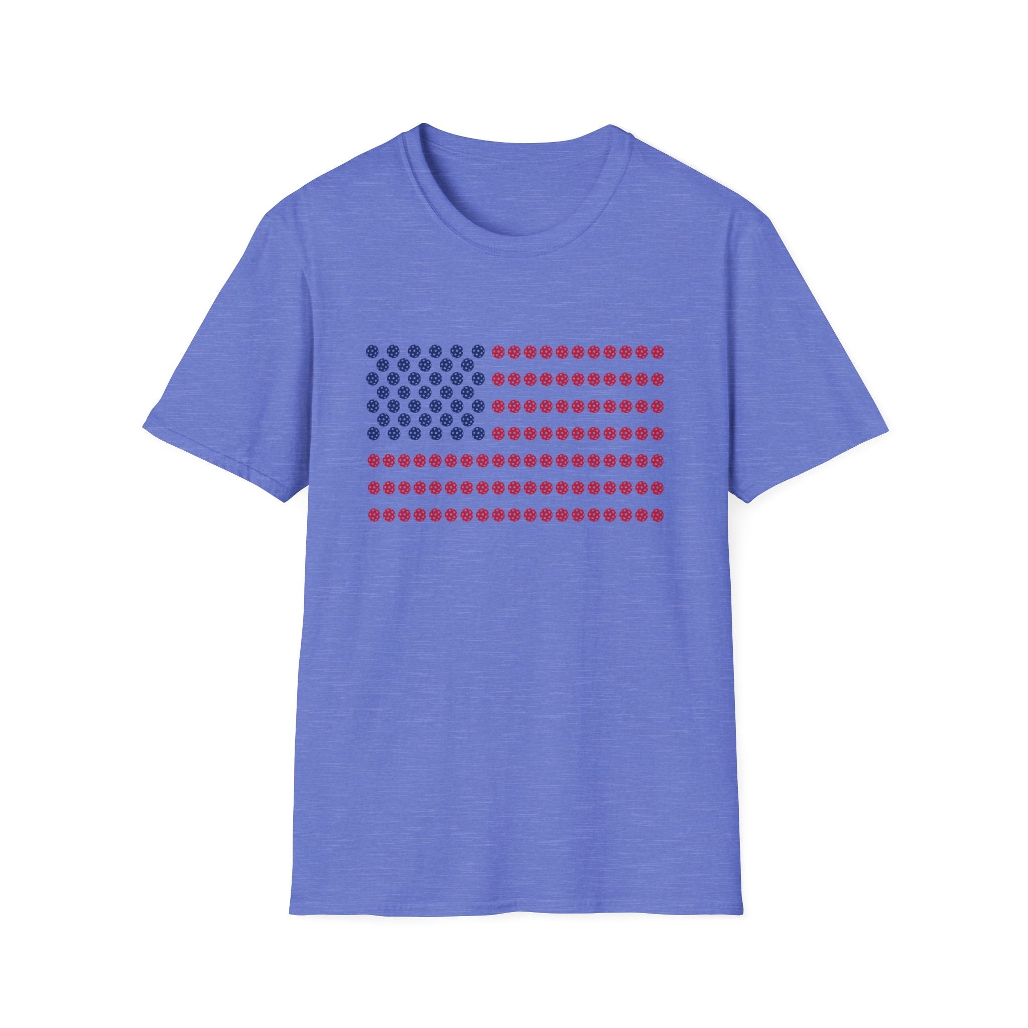 American Flag Pickleball T-Shirt