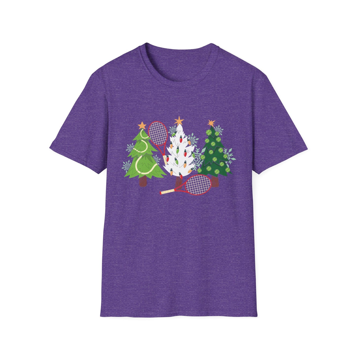Tennis Christmas Tree T-Shirt