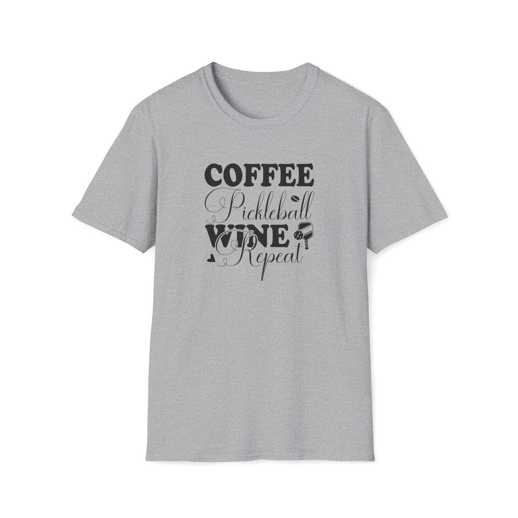 Coffee, Pickleball, Wine, Repeat T-Shirt