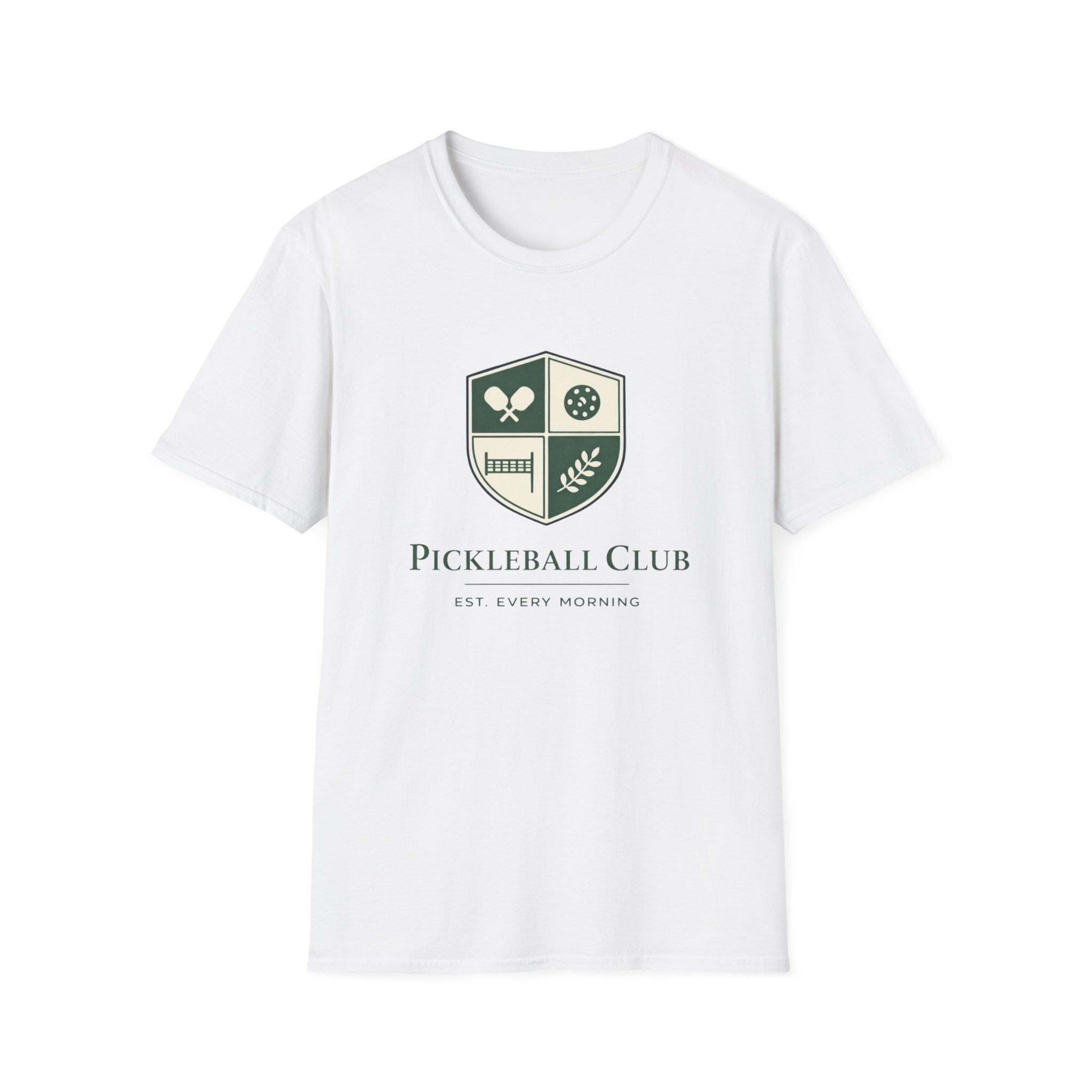 Pickleball Club Est. Every Morning T-Shirt