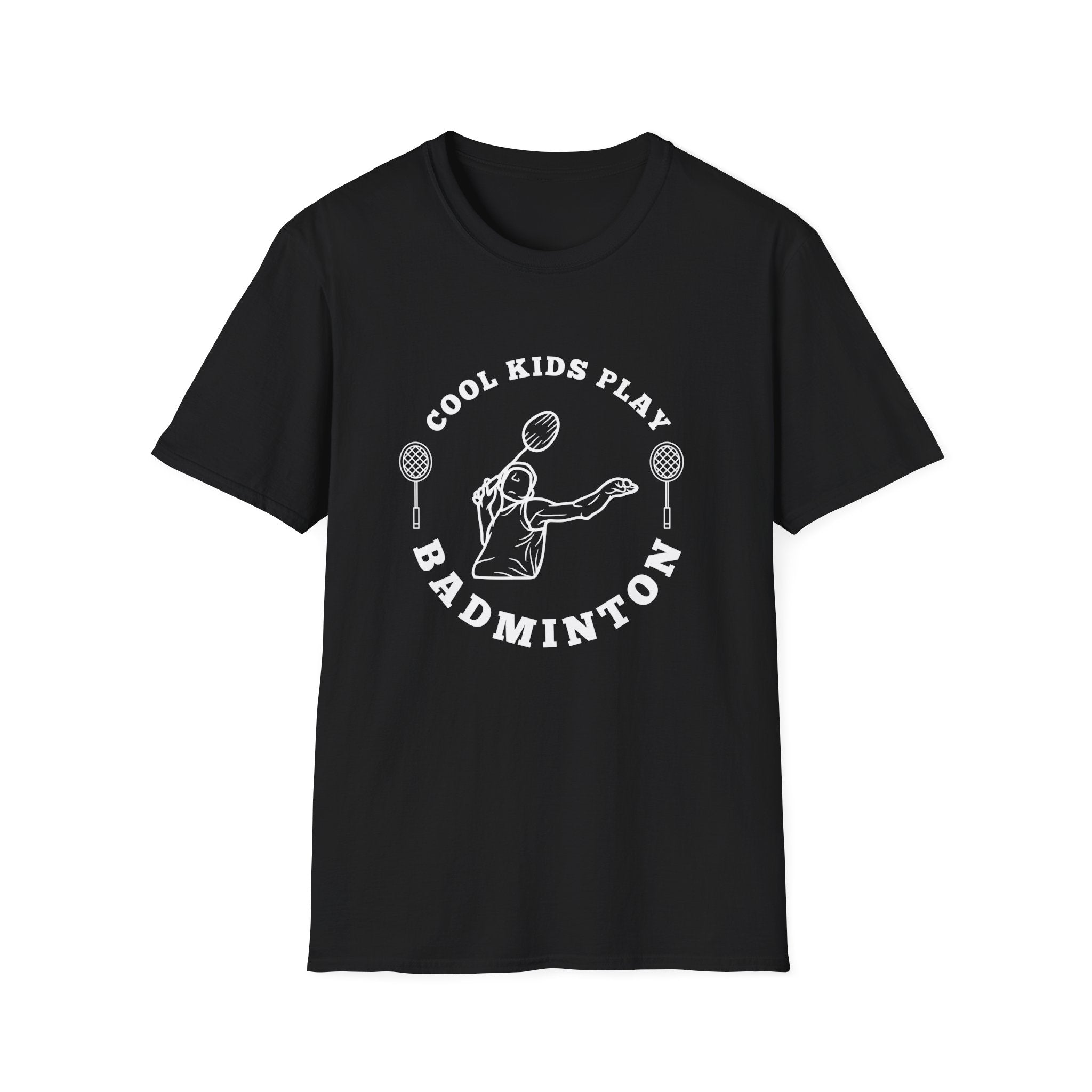 Cool Kids Play Badminton T-Shirt