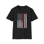 Pickleball American Flag T-Shirt
