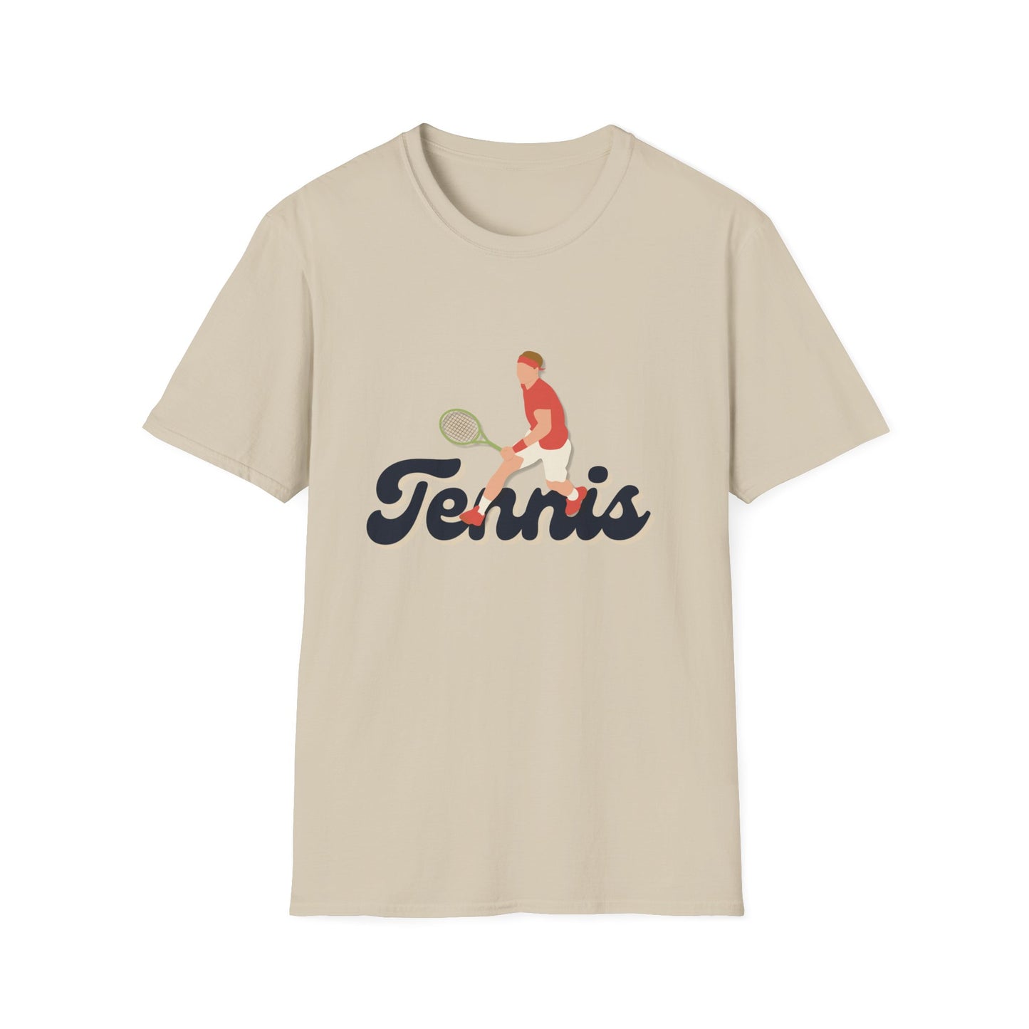 Tennis Male Player T-Shirt