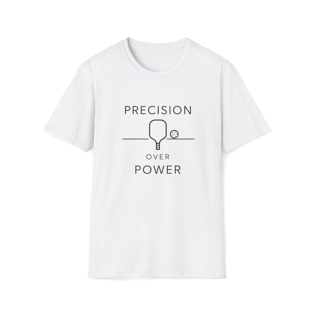 Precision Over Power Pickleball T-Shirt