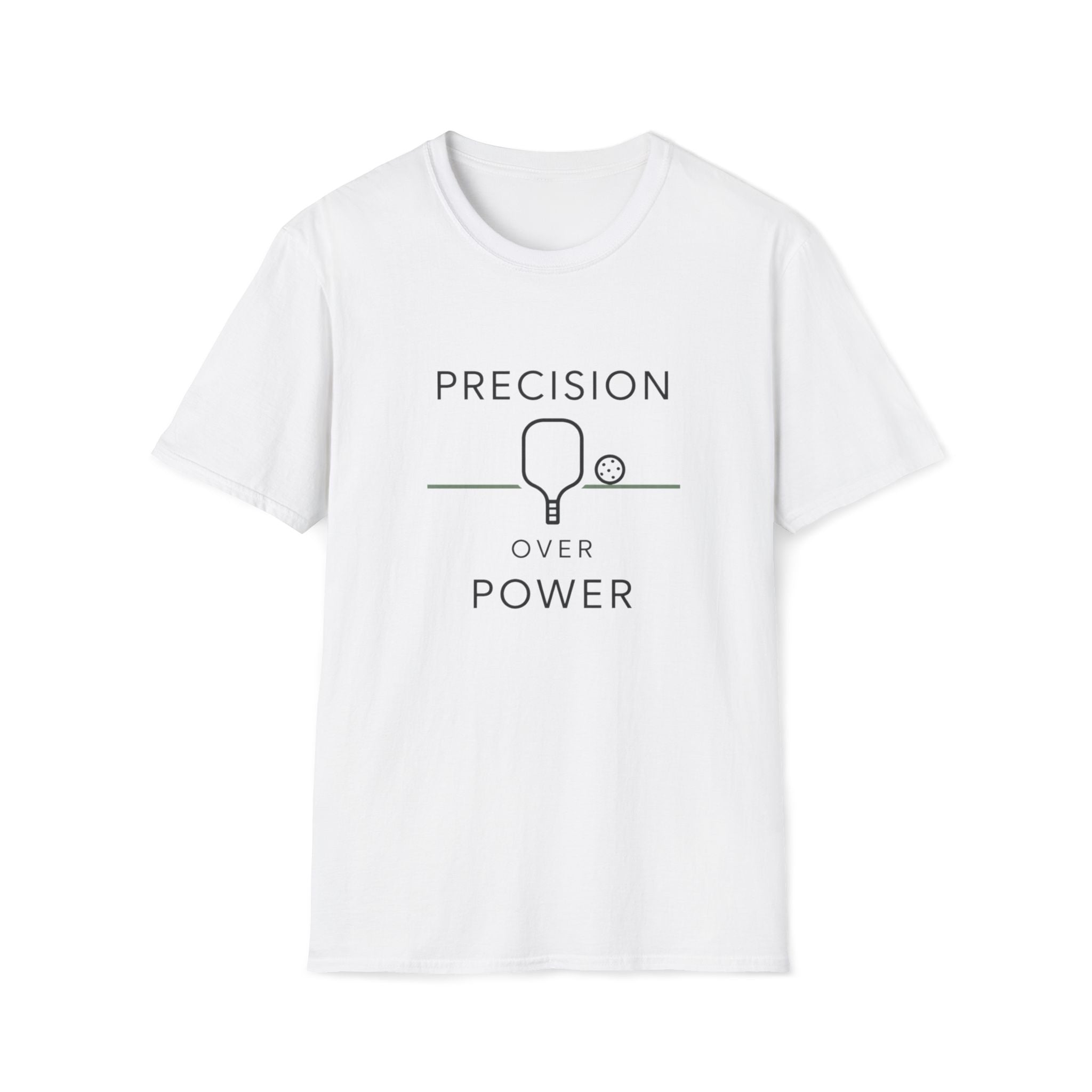 Precision Over Power Pickleball T-Shirt