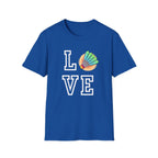 Badminton Love (with Shuttle) T-Shirt