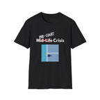 Mid-Life? No, Mid-Court Crisis Pickleball T-Shirt