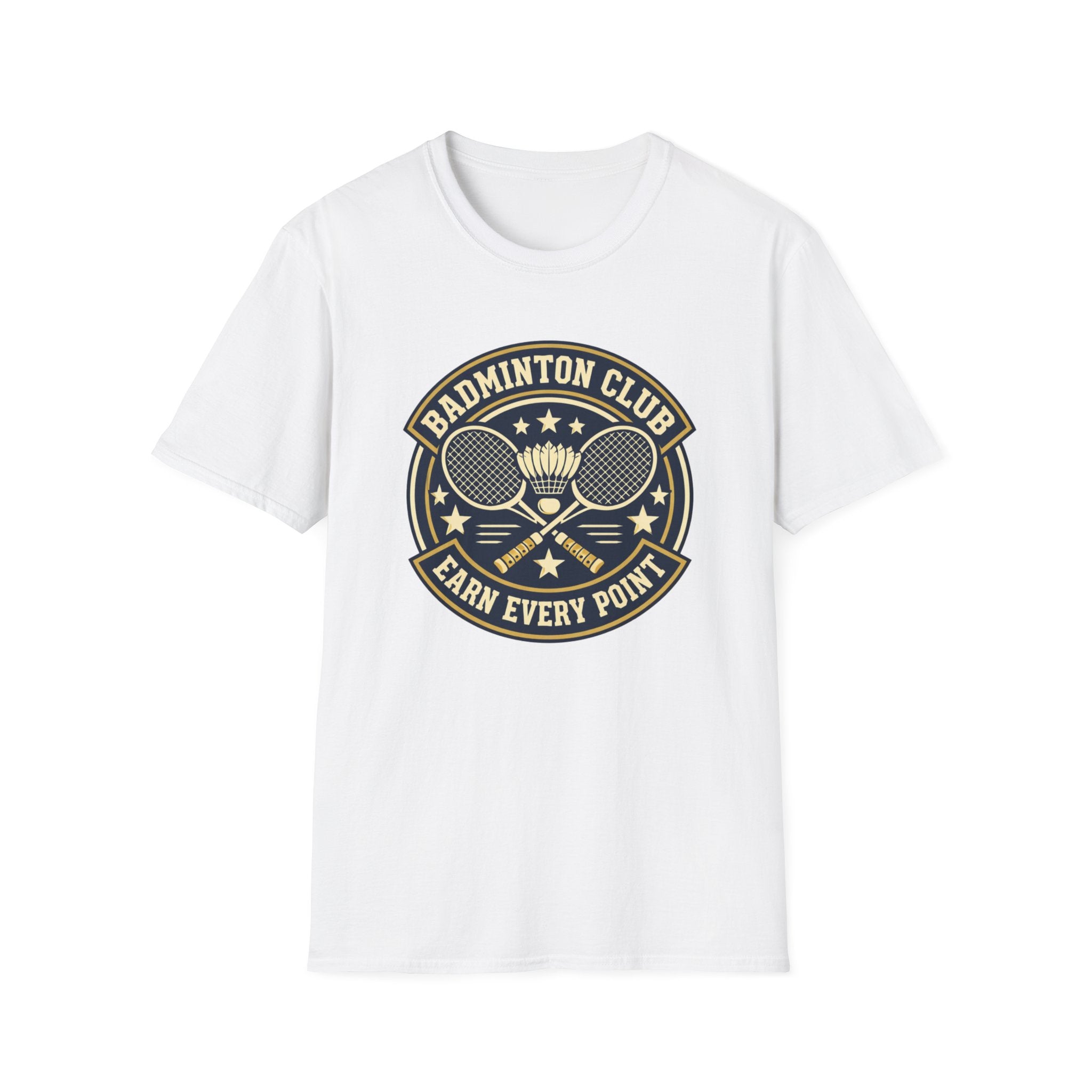 Badminton Club: Earn Every Point T-Shirt