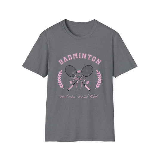 Badminton: Bad Ass Social Club T-Shirt
