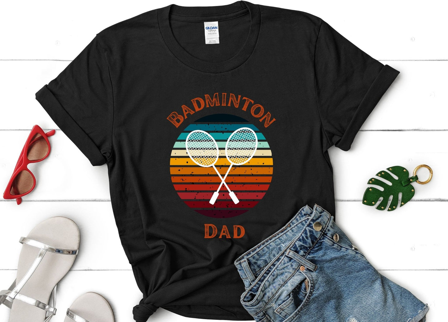 Badminton Dad Cotton Tee