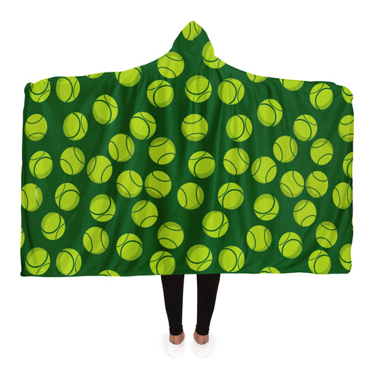 Tennis Lovers Hooded Blanket! (Super Comfy)