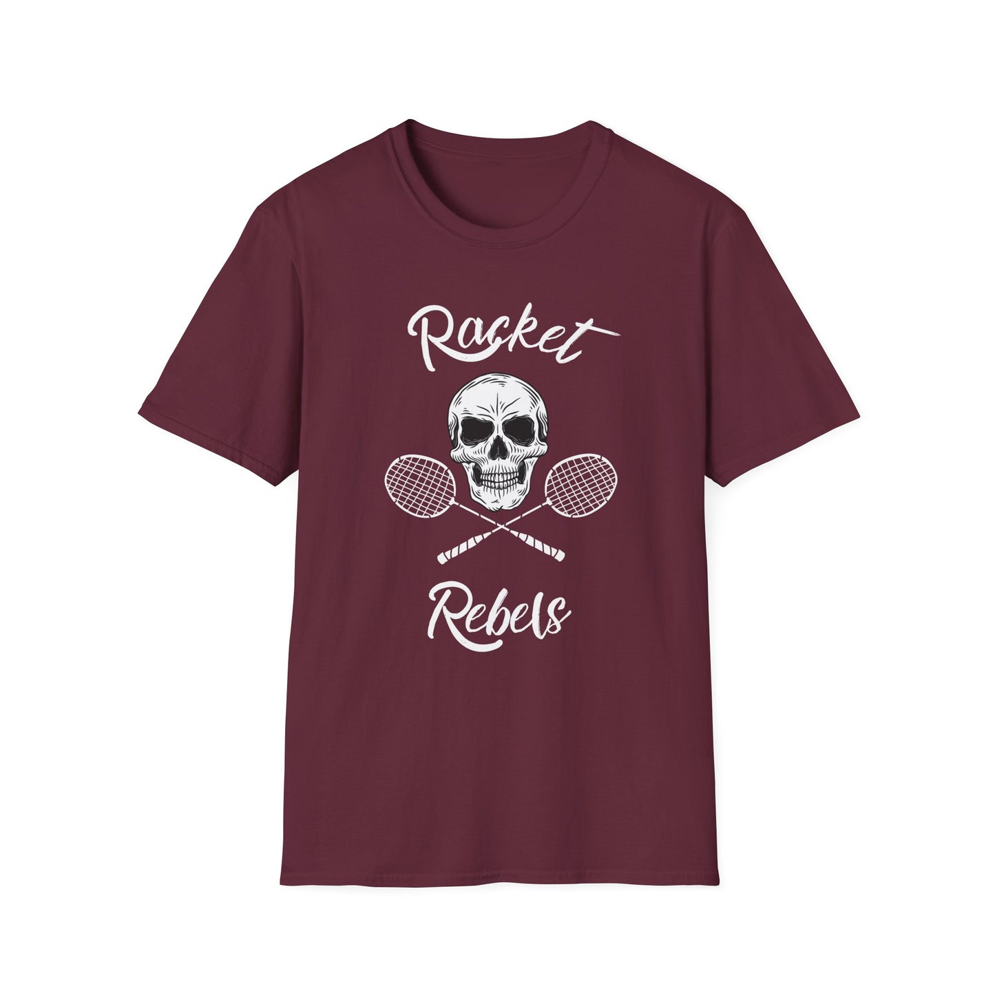 Racket Rebels (Skull and Racket Crossbones) T-shirt
