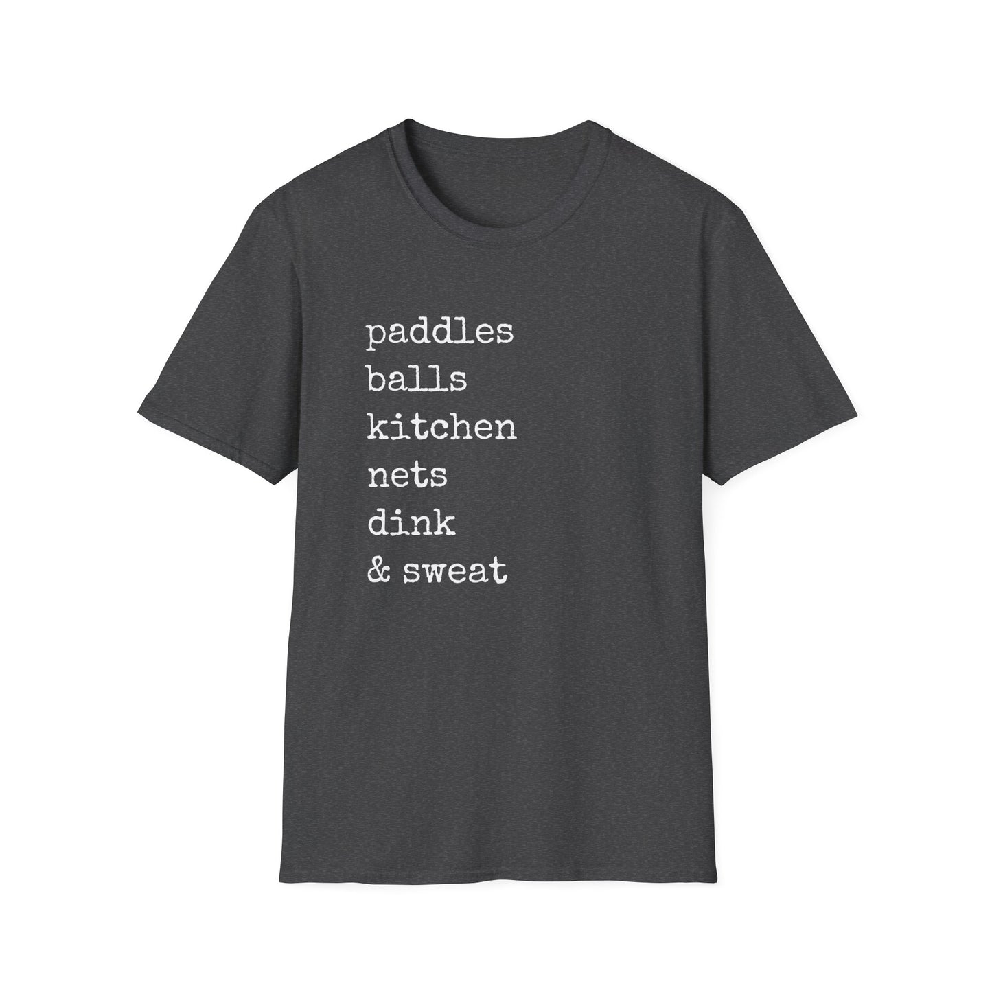Pickleball Lingo Unisex Softstyle T-Shirt, Sporty Tee, Casual Wear, Gift for Pickleball Lovers, Birthday Gift,