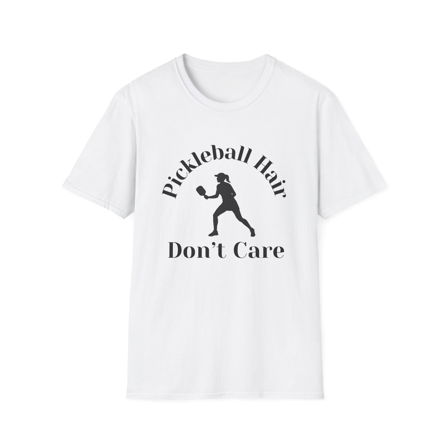 Pickleball Hair, Don't Care T-Shirt
