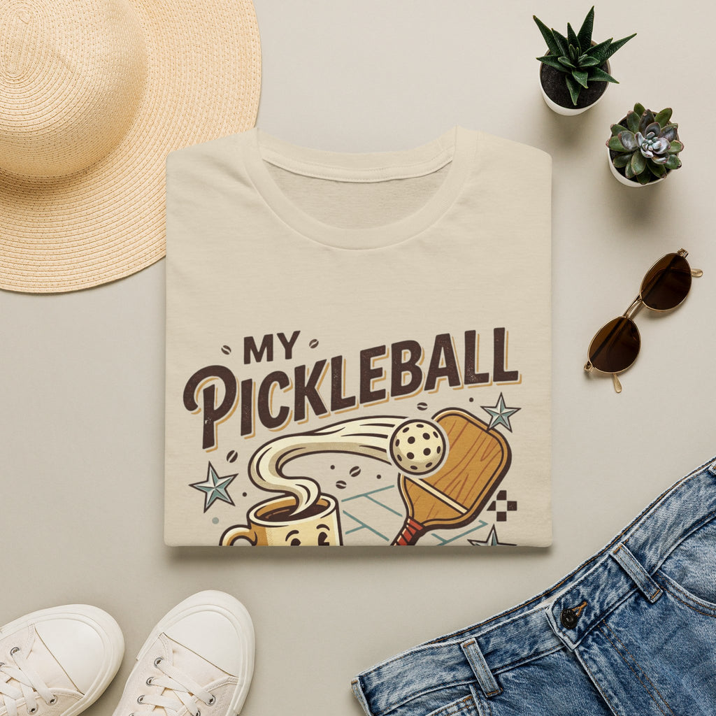 Pickleball Runs on Coffee T-Shirt
