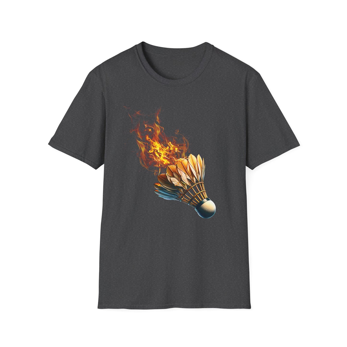 Badminton Fire Shuttle T-Shirt