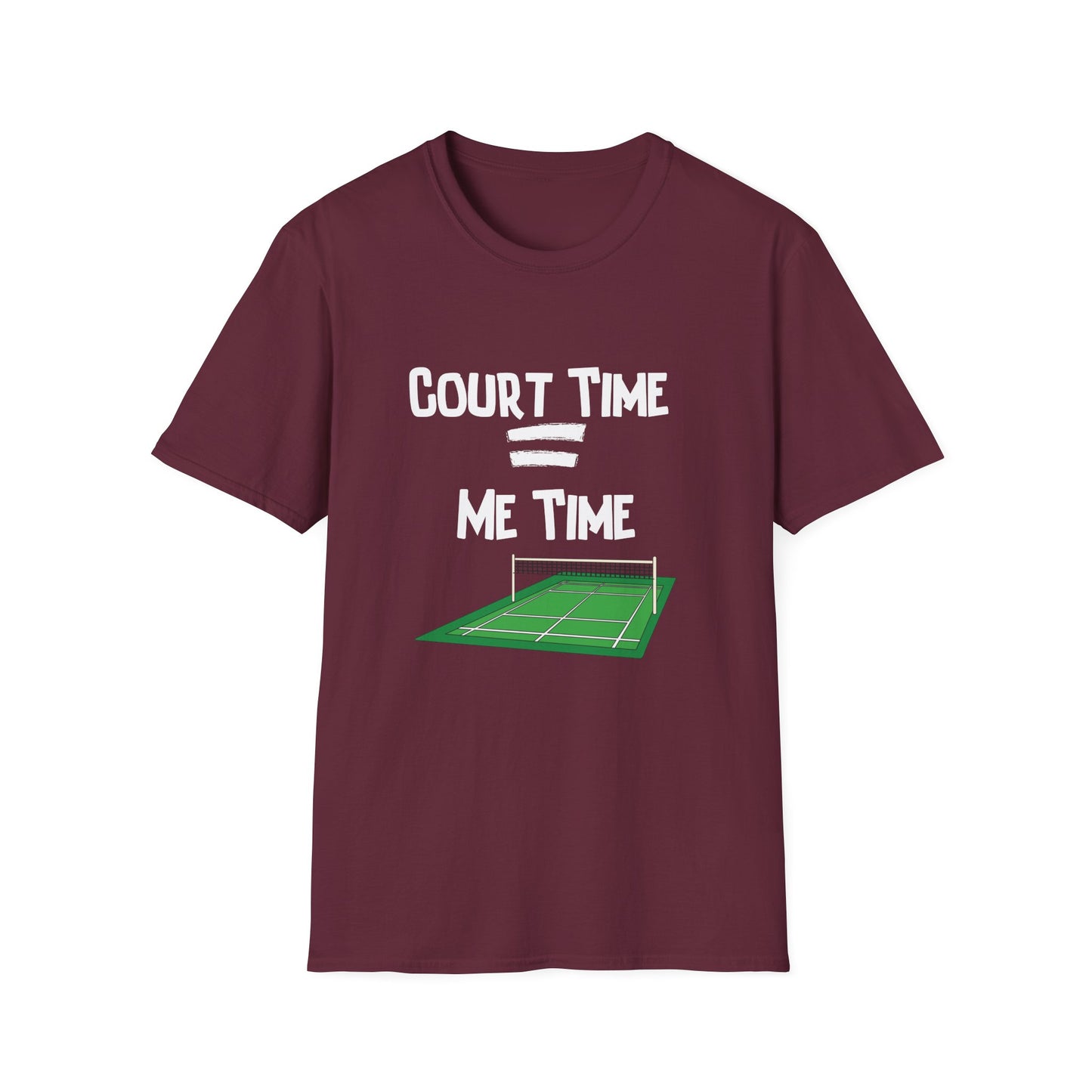 Badminton Court Time = Me Time T-Shirt