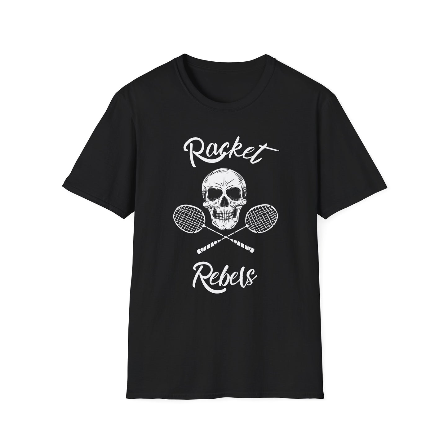 Racket Rebels (Skull and Racket Crossbones) T-shirt