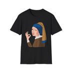 Girl With the Shuttlecock Earring T-Shirt