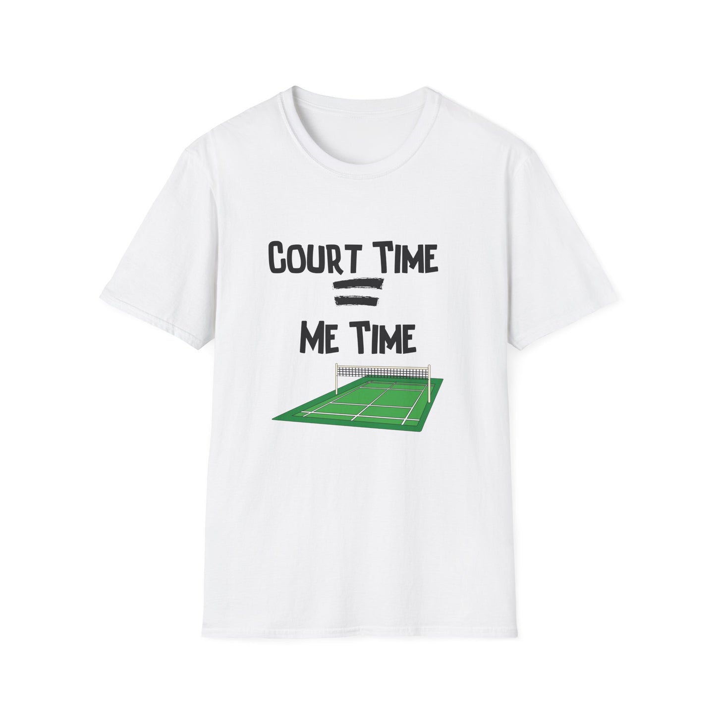 Badminton Court Time = Me Time T-Shirt