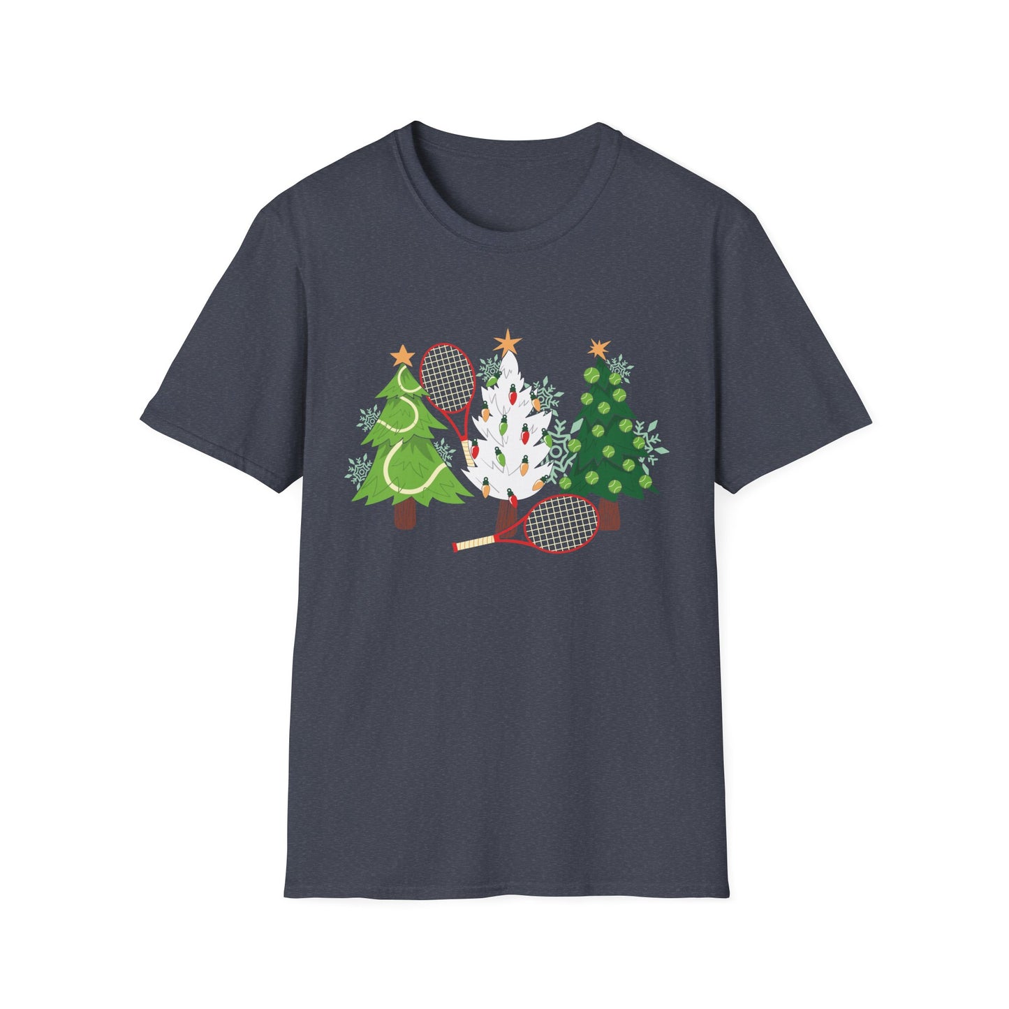 Tennis Christmas Tree T-Shirt