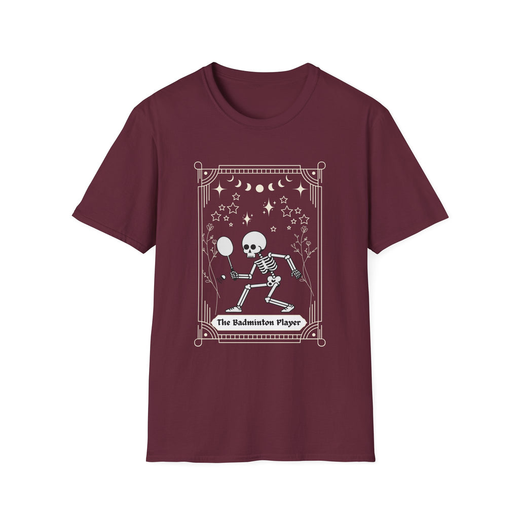 The Badminton Player Tarot Card T-shirt