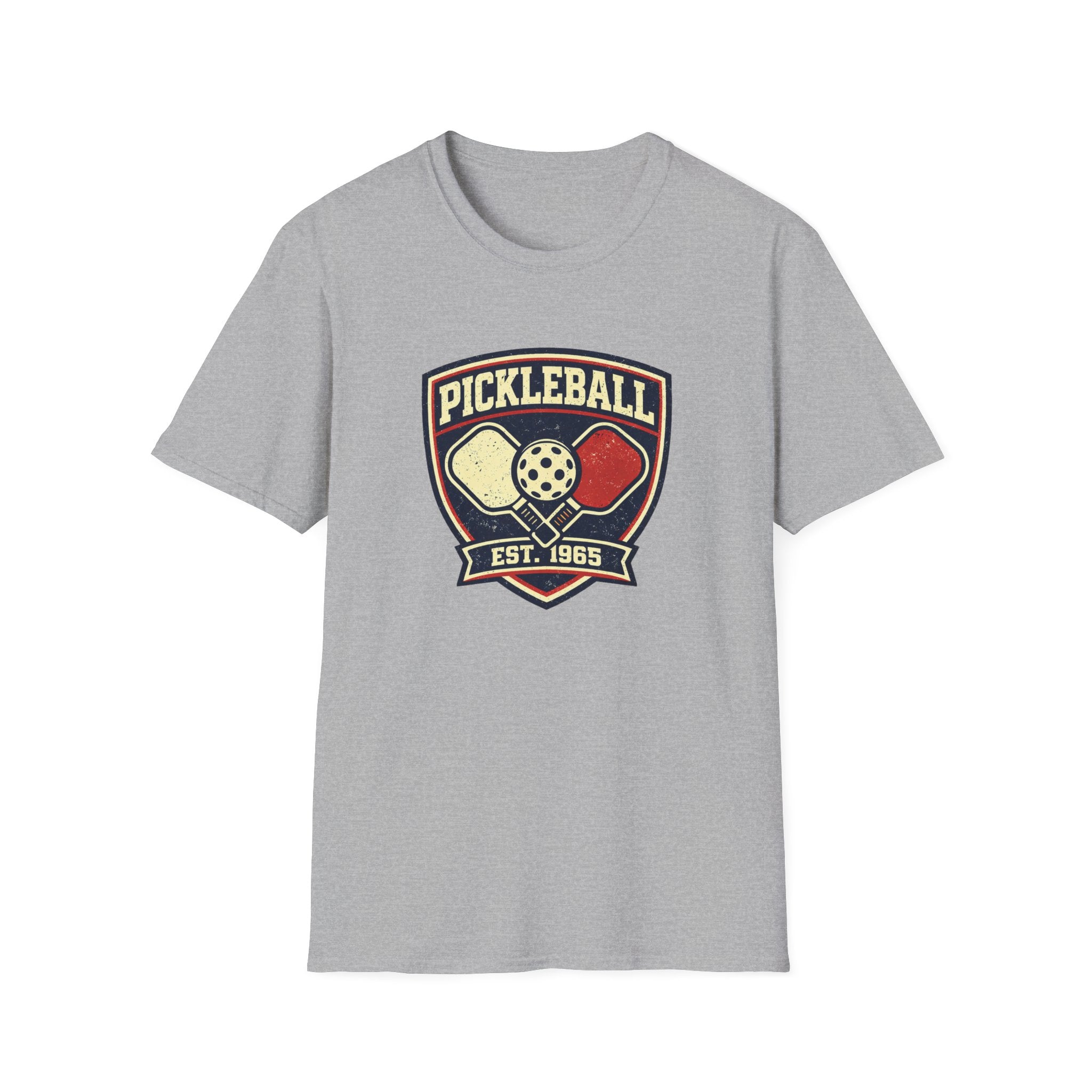 Pickleball Est 1965 Crest T-Shirt