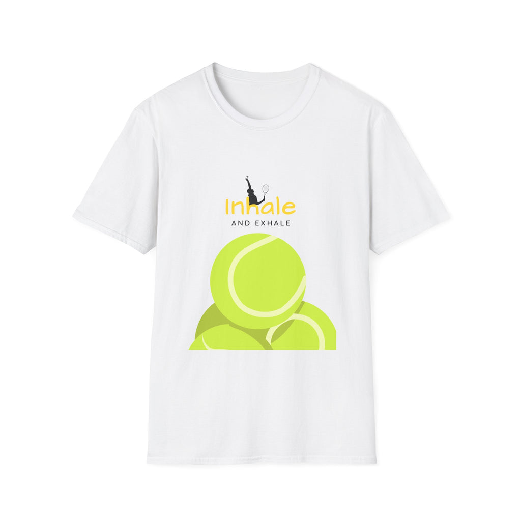 Inhale and Exhale Tennis T-Shirt