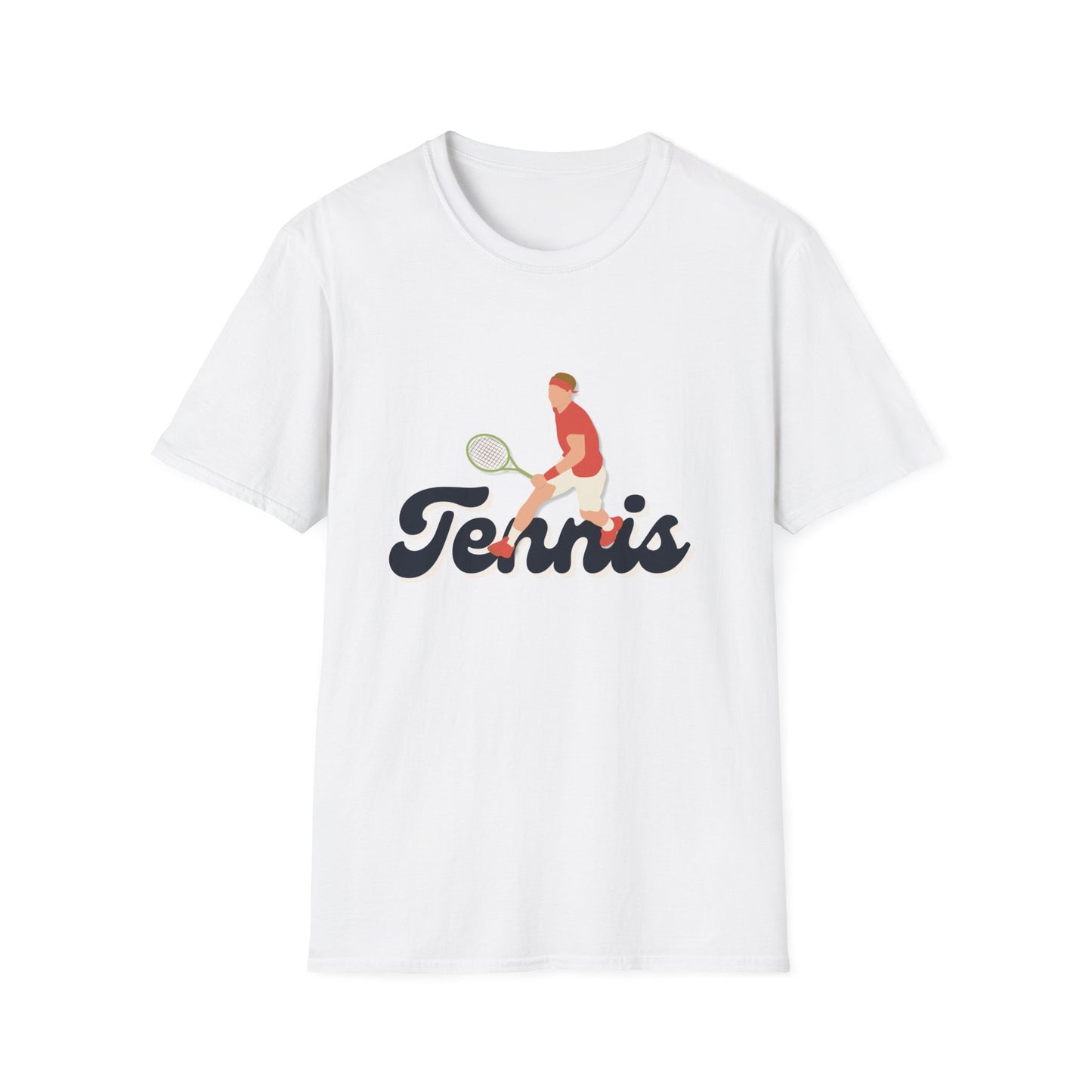 Tennis Male Player T-Shirt