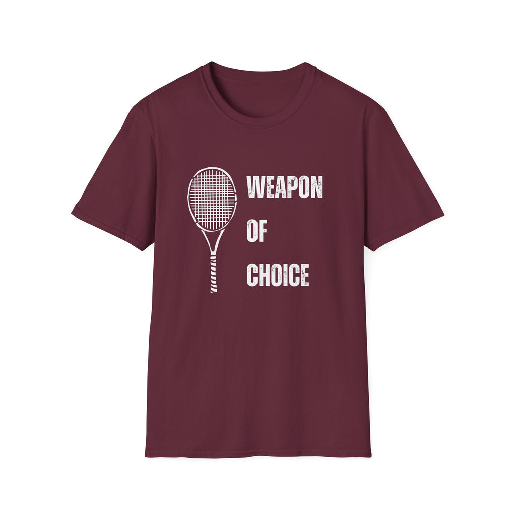 Weapon of Choice (Tennis) T-Shirt